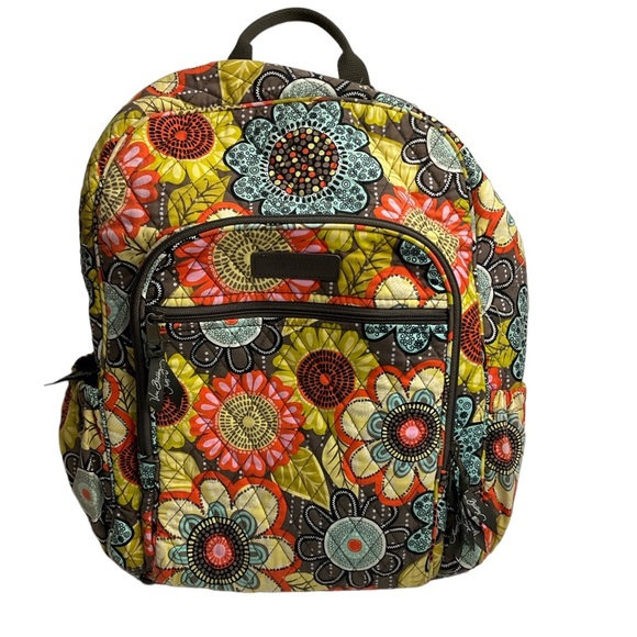 Vera Bradley Handbags - Vera Bradley Laptop backpack in Flower Shower pattern